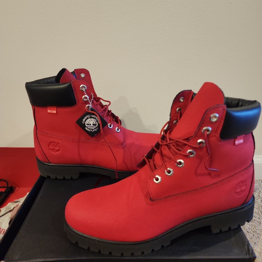 Timberland Men's Red Boots